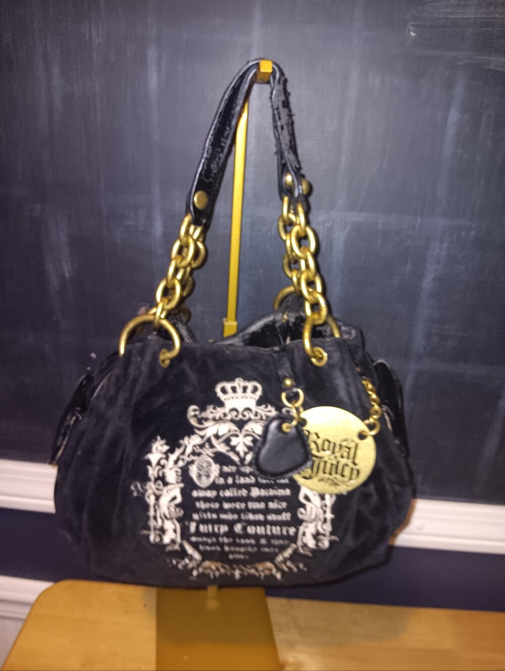 Juicy Couture Vintage Y2k Velour Daydreamer Bag